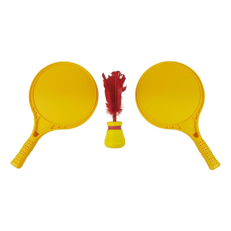 Tunturi Indiaca Tennis Play Set Gelb mit Rot