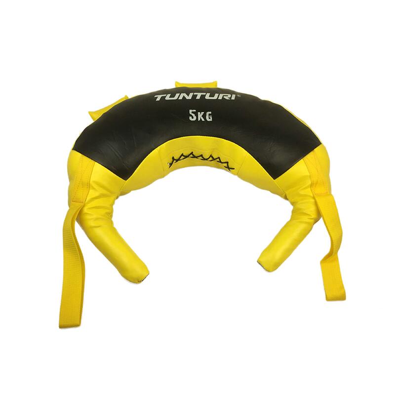 Sac bulgare pour entraînement musculation 5kg jaune