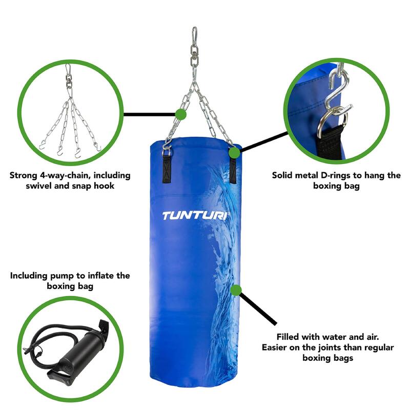 Boxsack zum Aufhängen - Mit Wasser gefüllt - Zum Boxen - Schlagen - Treten