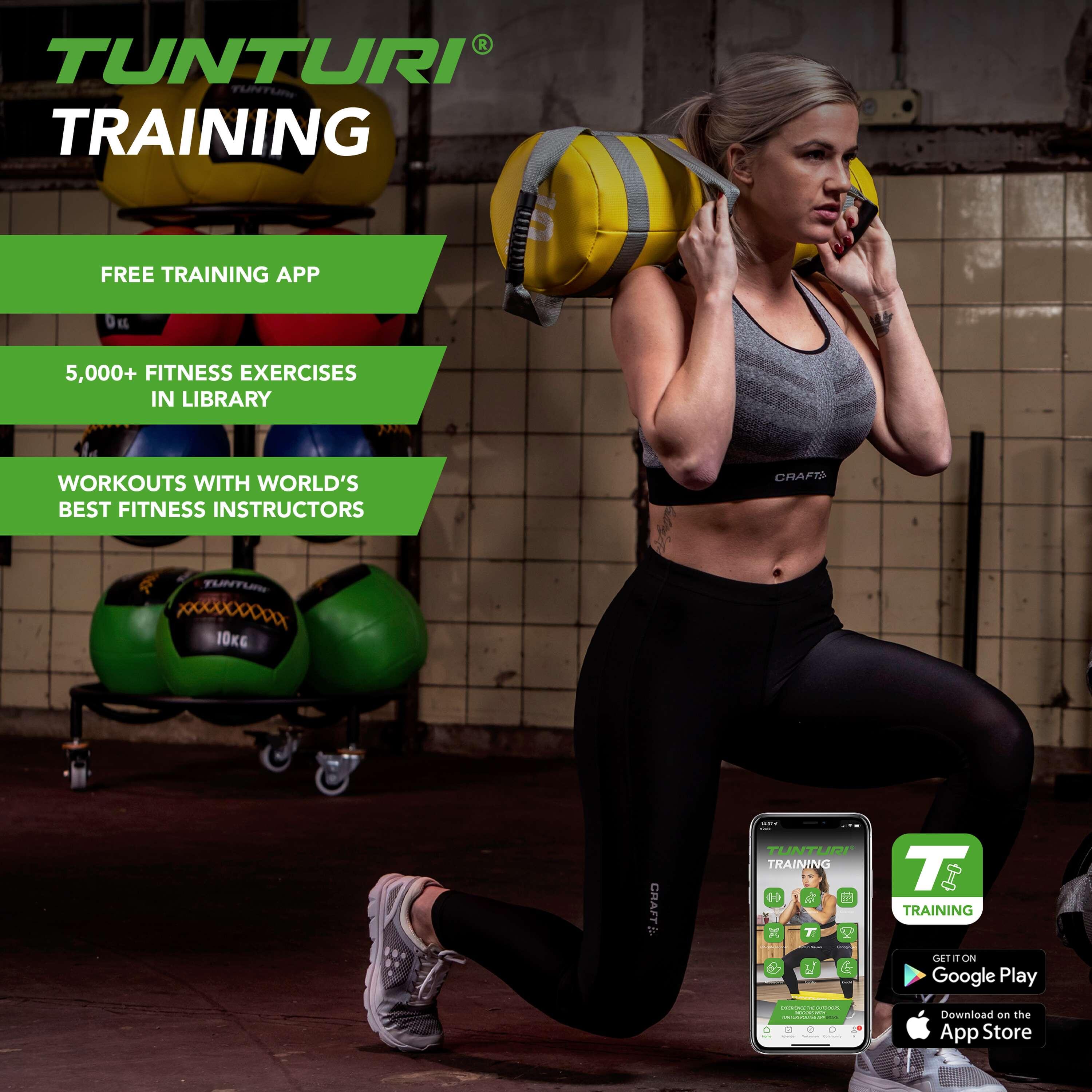 Power Bag - Fitnesssack mit 4 Griffen - Sandsack für Krafttraining 3/7
