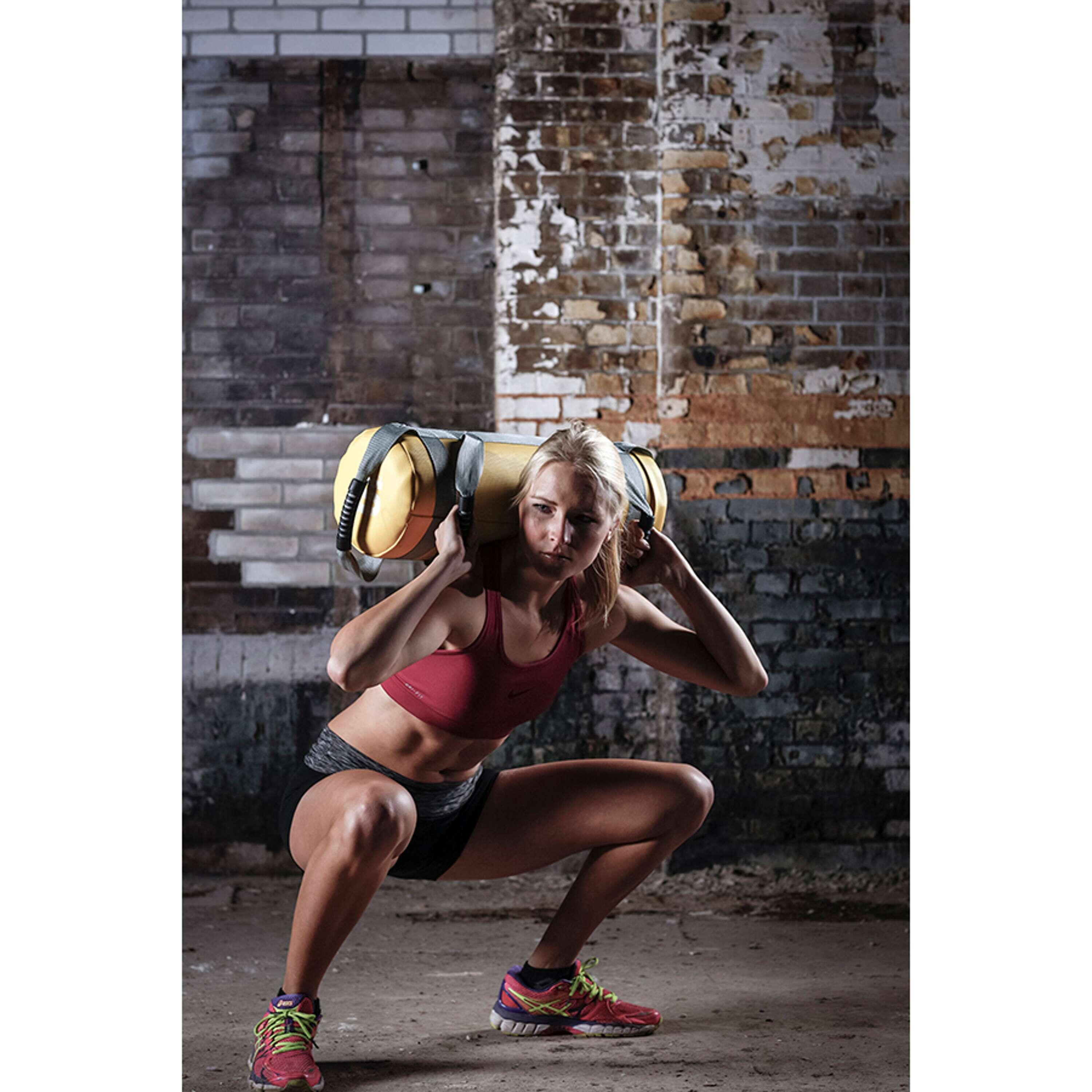 Power Bag - Fitnesssack mit 4 Griffen - Sandsack für Krafttraining 6/7