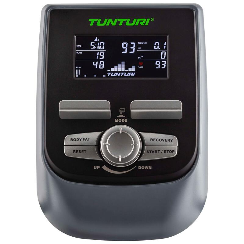 Tunturi Ergometer Liegefahrrad Performance E50R Anthrazit