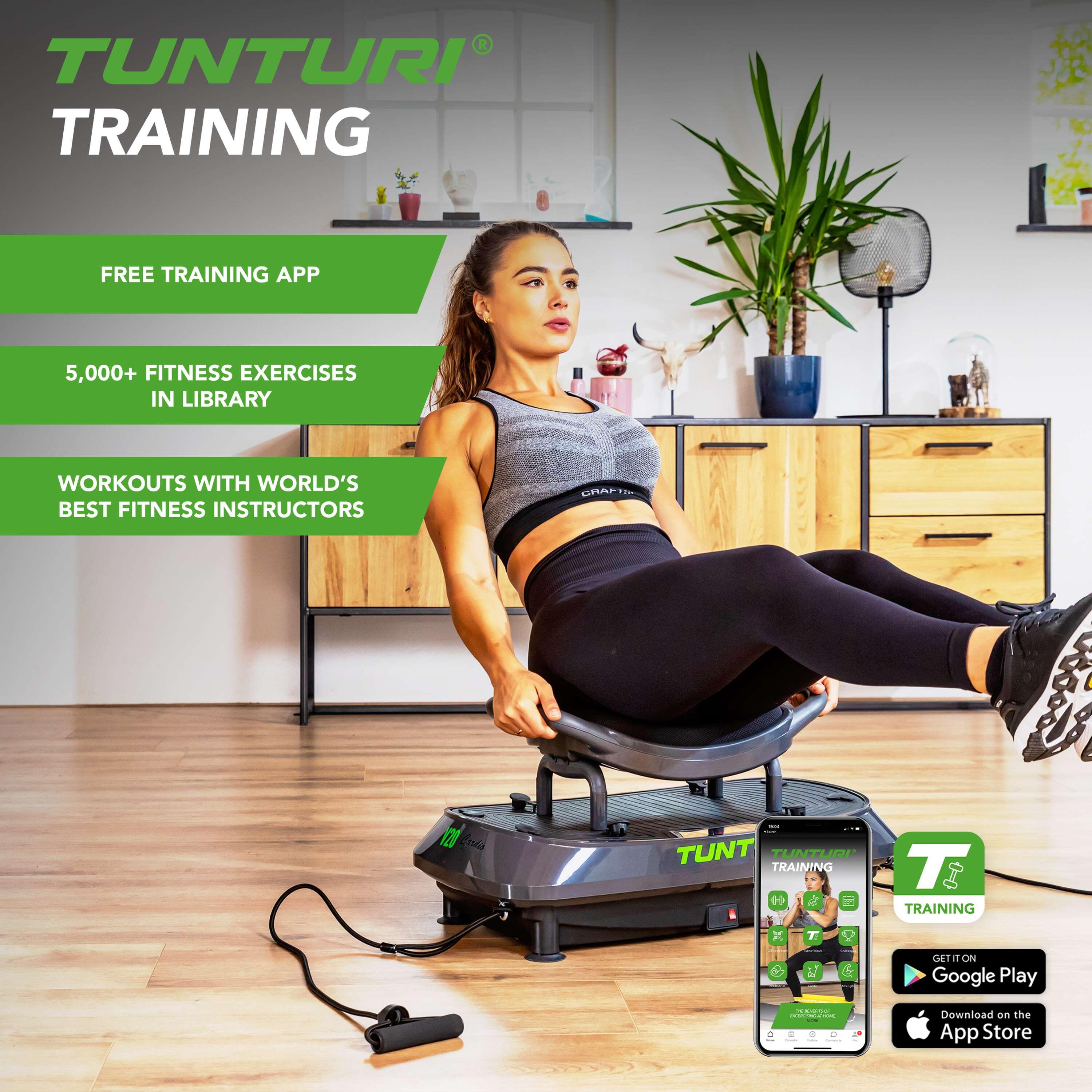 Tunturi Cardio Fit Vibrationsplatte V20