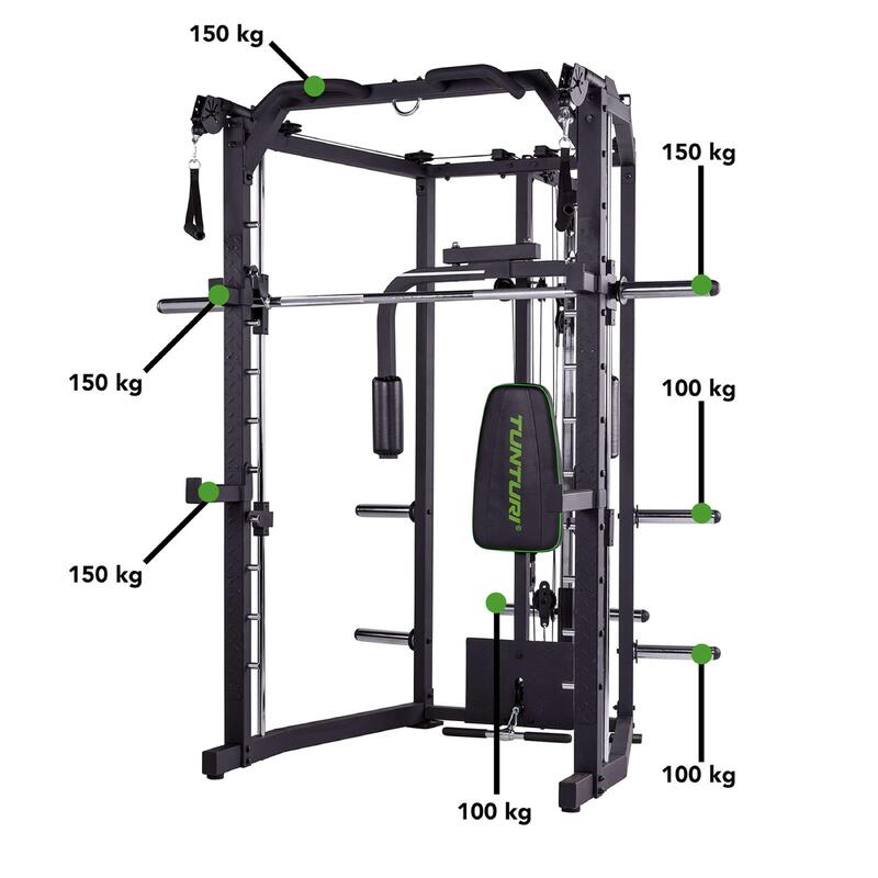 Home Gym - Krachtstation - Smith Machine - Fitnessapparaat - Full Smith - SM80