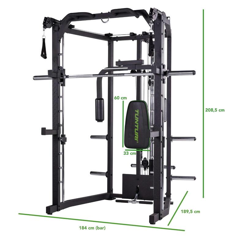 Tunturi SM80 Station de Musculation Full Smith