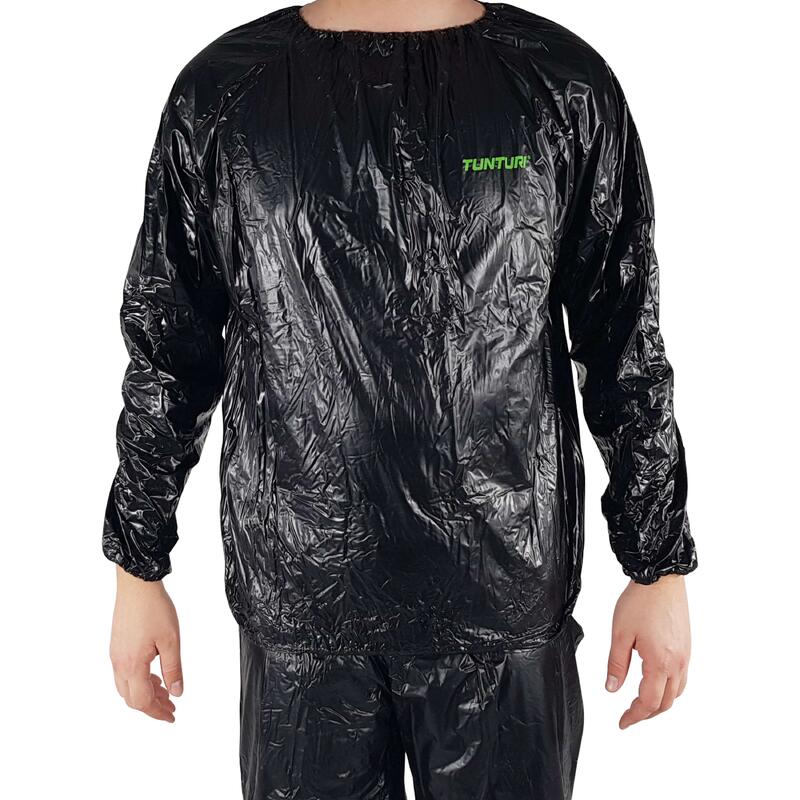 Schwitzanzug - Sauna Suit - Saunaanzug - XXL - Schwarz