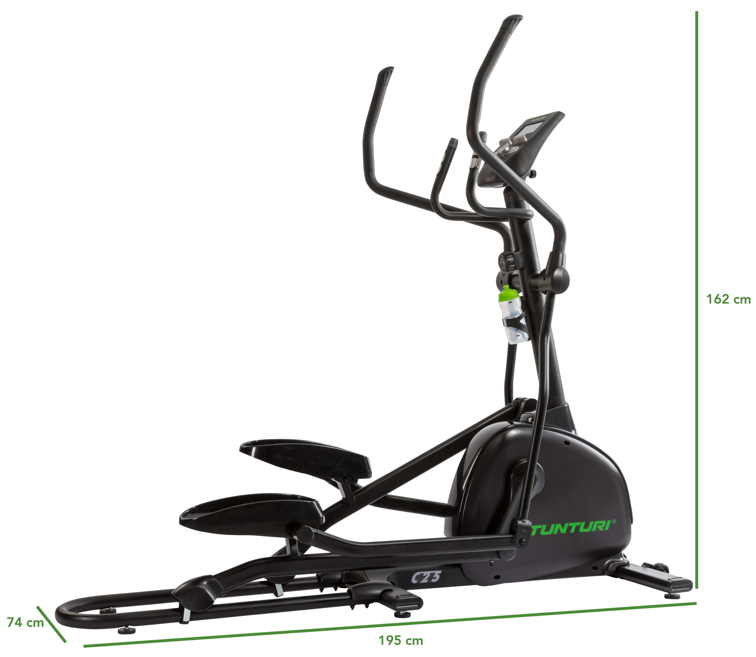 Crosstrainer - 8 weerstandsniveaus - 3 programma’s - Competence C25 5/7