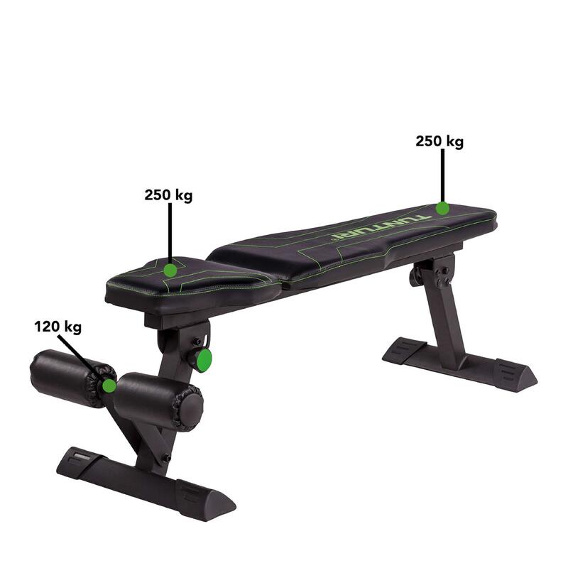 Banc de musculation plat Tunturi FB80