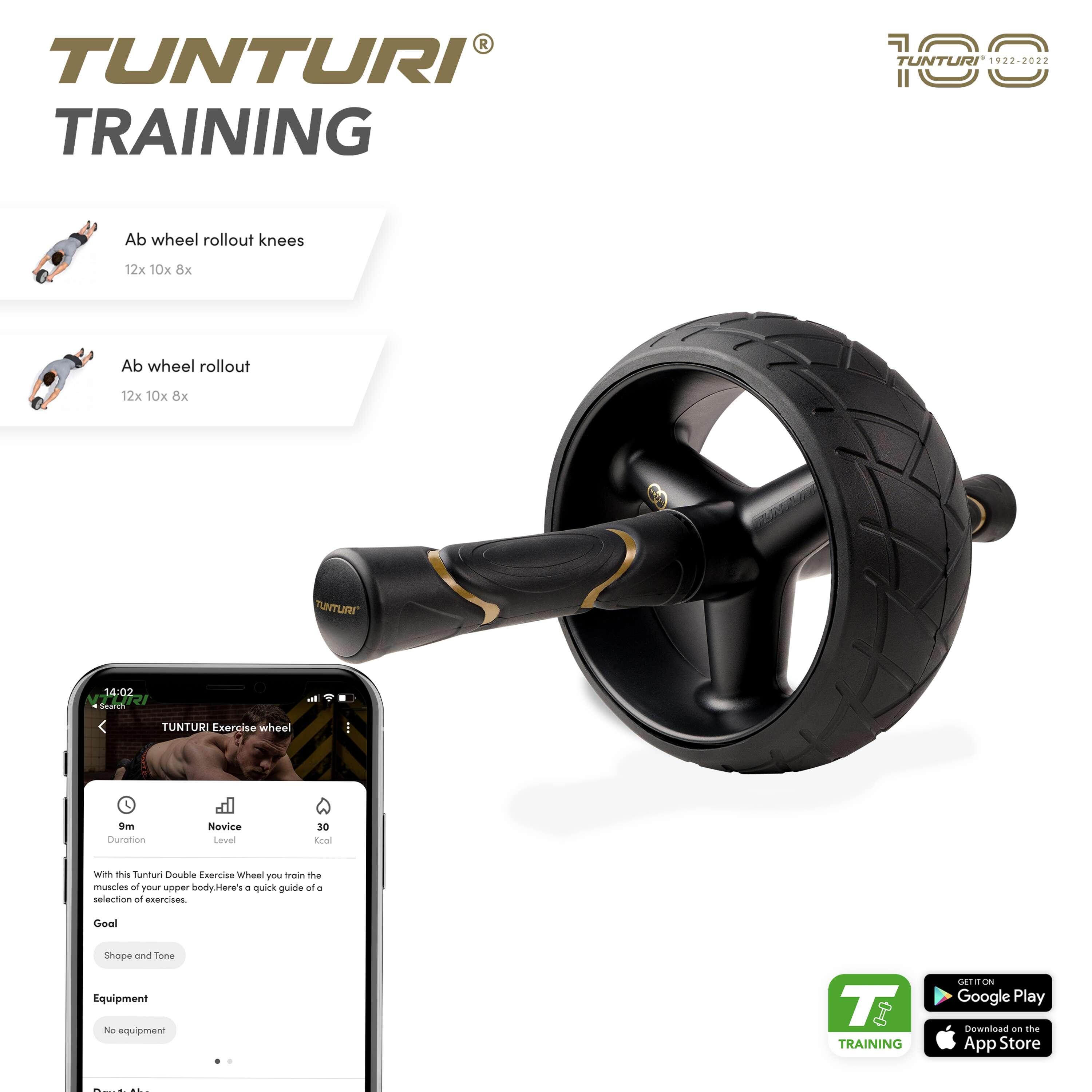 Rueda para Abdominales Entrenador Tunturi Centuri 6/6