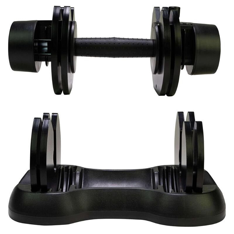 Verstelbare Dumbbell - 2kg tot 12,5kg - Enkele Halter - Selector Dumbbell