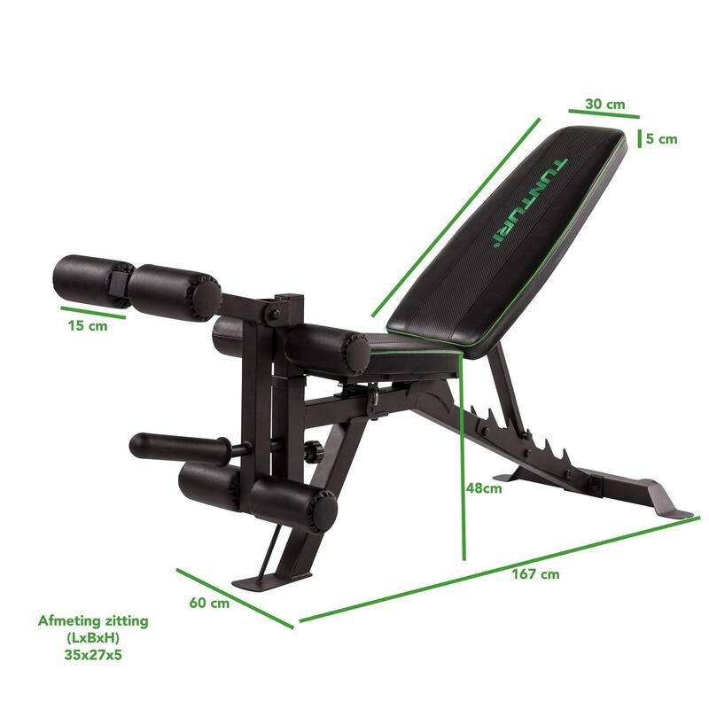 Polohovací lavice UB60 TUNTURI Pro Utility Bench