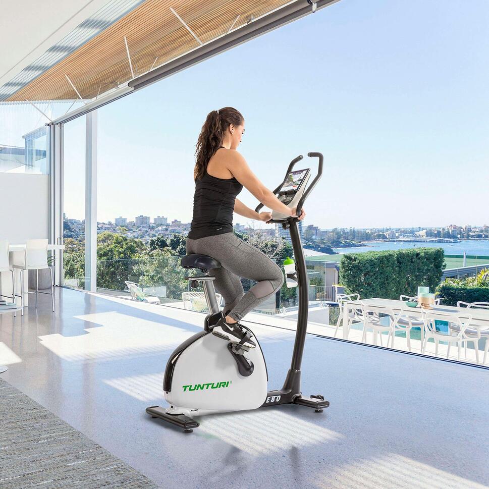 Rower Treningowy - Endurance E80 - Fitness & Cardio - Ekran LCD