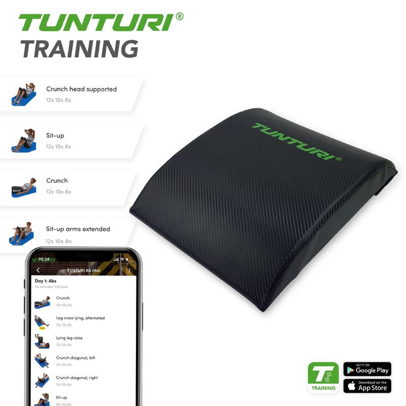 Tunturi Ab Core Exercise Mat - Exercise mat for abdomen and back