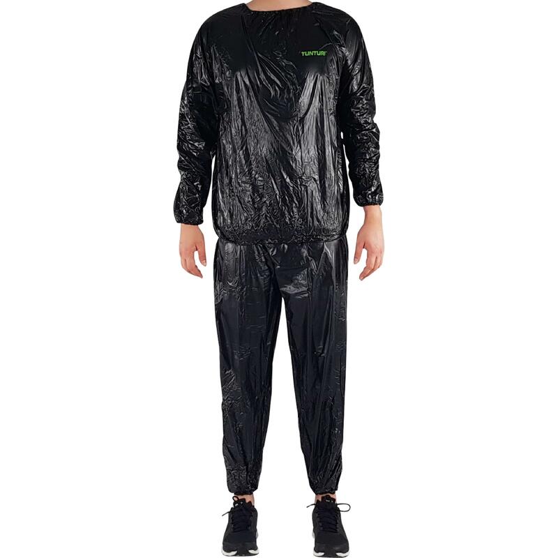 Schwitzanzug - Sauna Suit - Saunaanzug - XXL - Schwarz