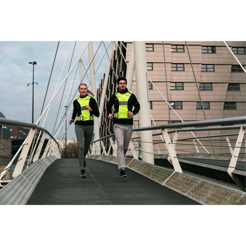 Lauflicht set mit Reflektoren zum Joggen und Laufen - Fahrlicht - Led - 4 Stück