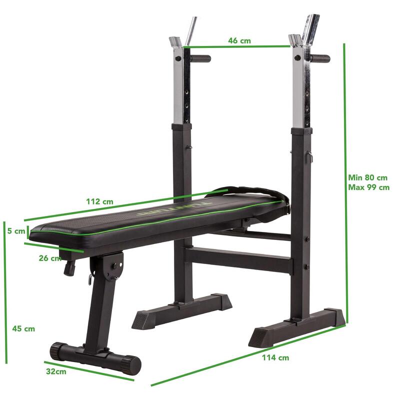 BANCO DE PESAS WB20 BASIC WEIGHT BENCH TUNTURI.