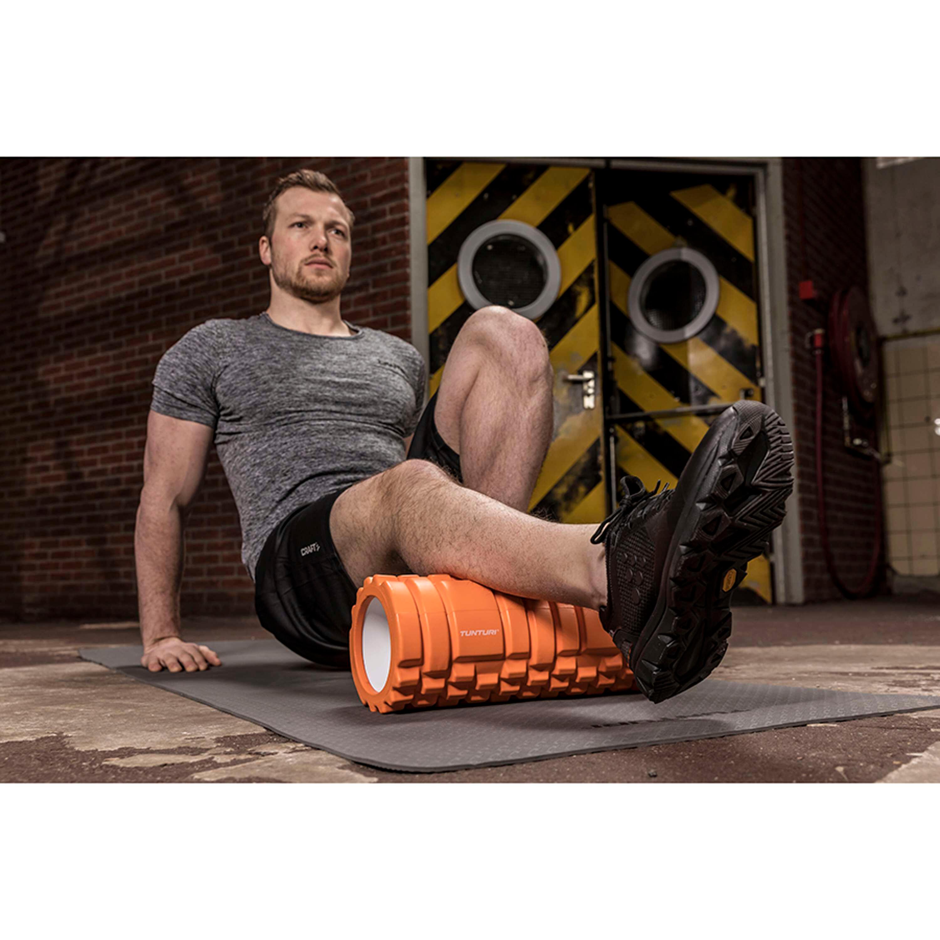 Tunturi TPE Yogamatte Rutschfest 3 mm Anthrazit 7/7
