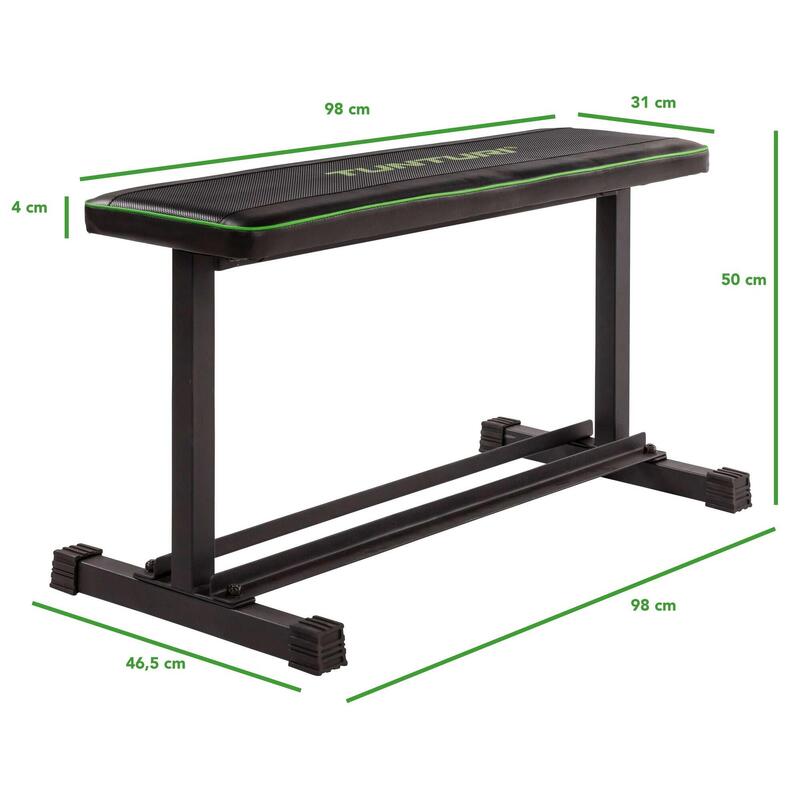 Banc plat Tunturi Banc de musculation FB20