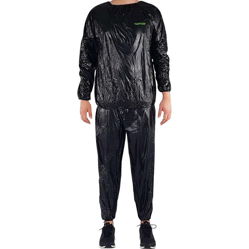 Zweetpak -Sauna Suit - Sauna pak - Zwart