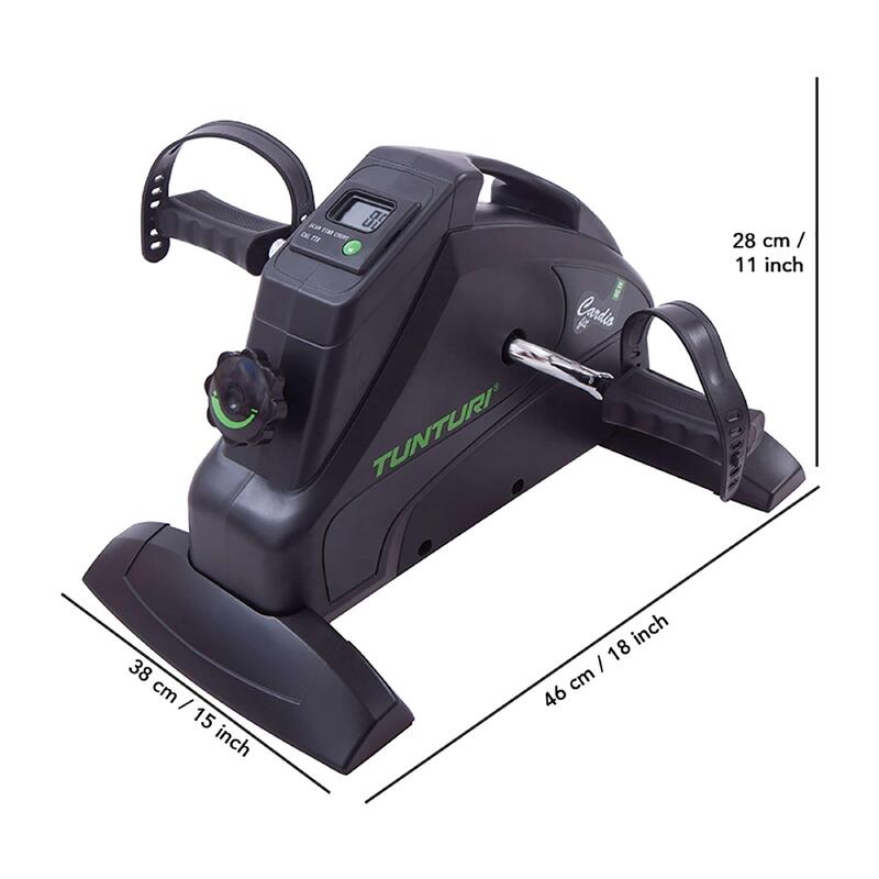 Minibike - Stoelfiets - Hometrainer - Verstelbare weerstand - Cardio Fit M30