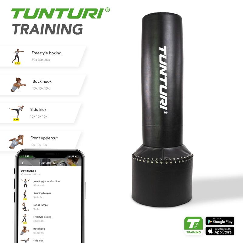 Tunturi Free Boxing Stand Support de boxe autonome