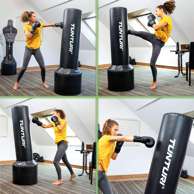 Sacco da boxe in piedi - Palo da boxe autoportante - Altezza 170 cm