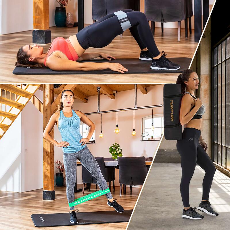 Fitnessmat - Yogamat - Sportmat gemaakt van NBR materiaal - 180 x 60 x 1,5cm