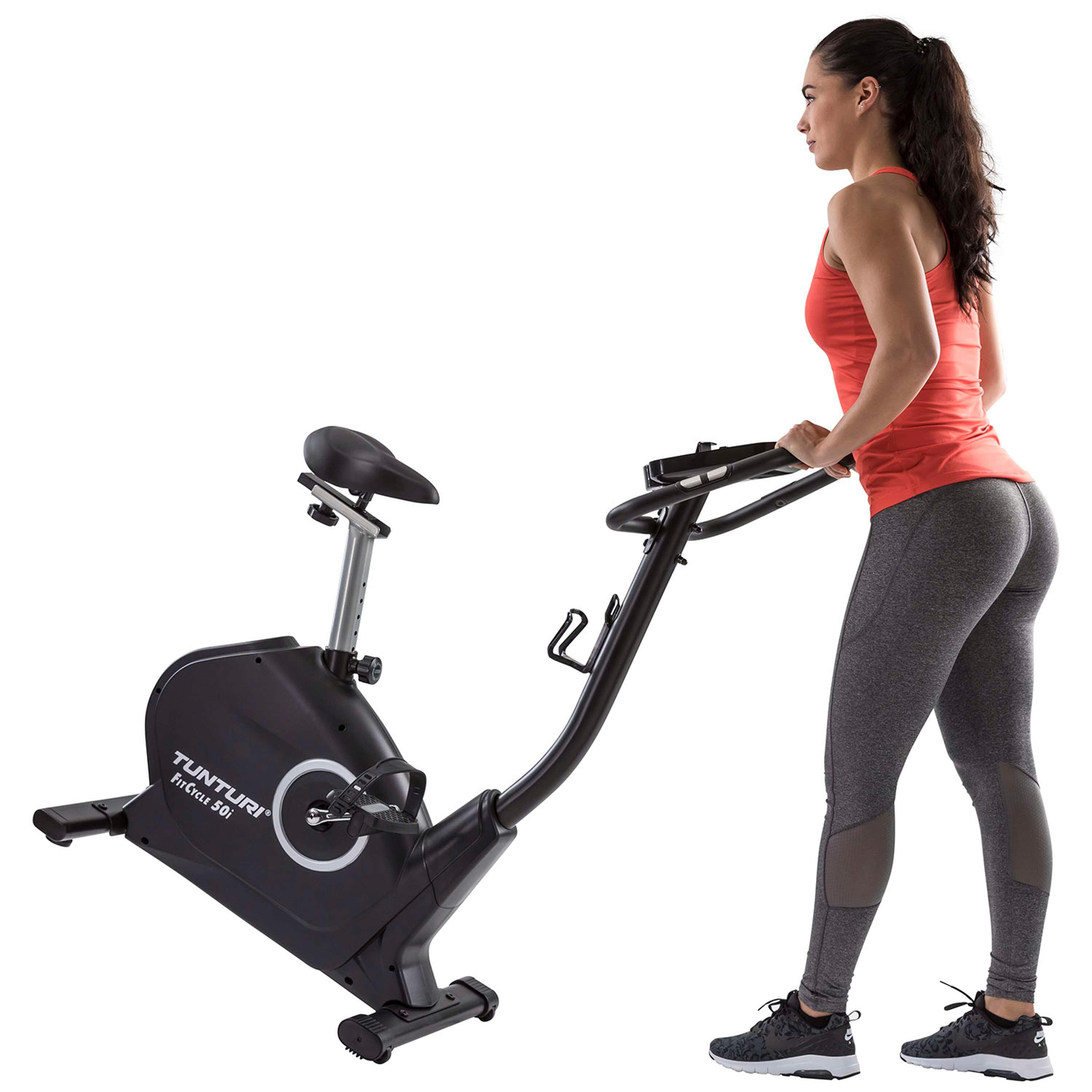 Hometrainer - Ergometer -  150 kg Gebruikersgewicht - LCD Display - FitCycle 50i 5/7
