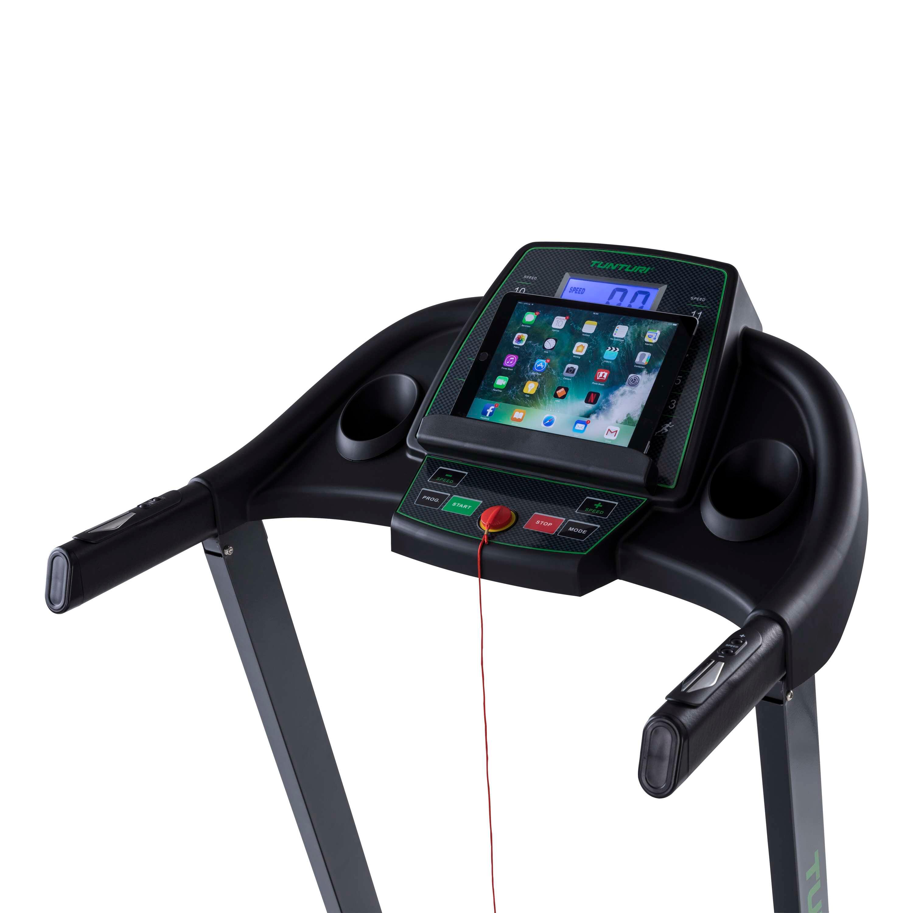 Loopband - Inklapbaar - 12 traingsprogramma's - 0,8 - 12,0 km/u - Cardio Fit T30 4/8