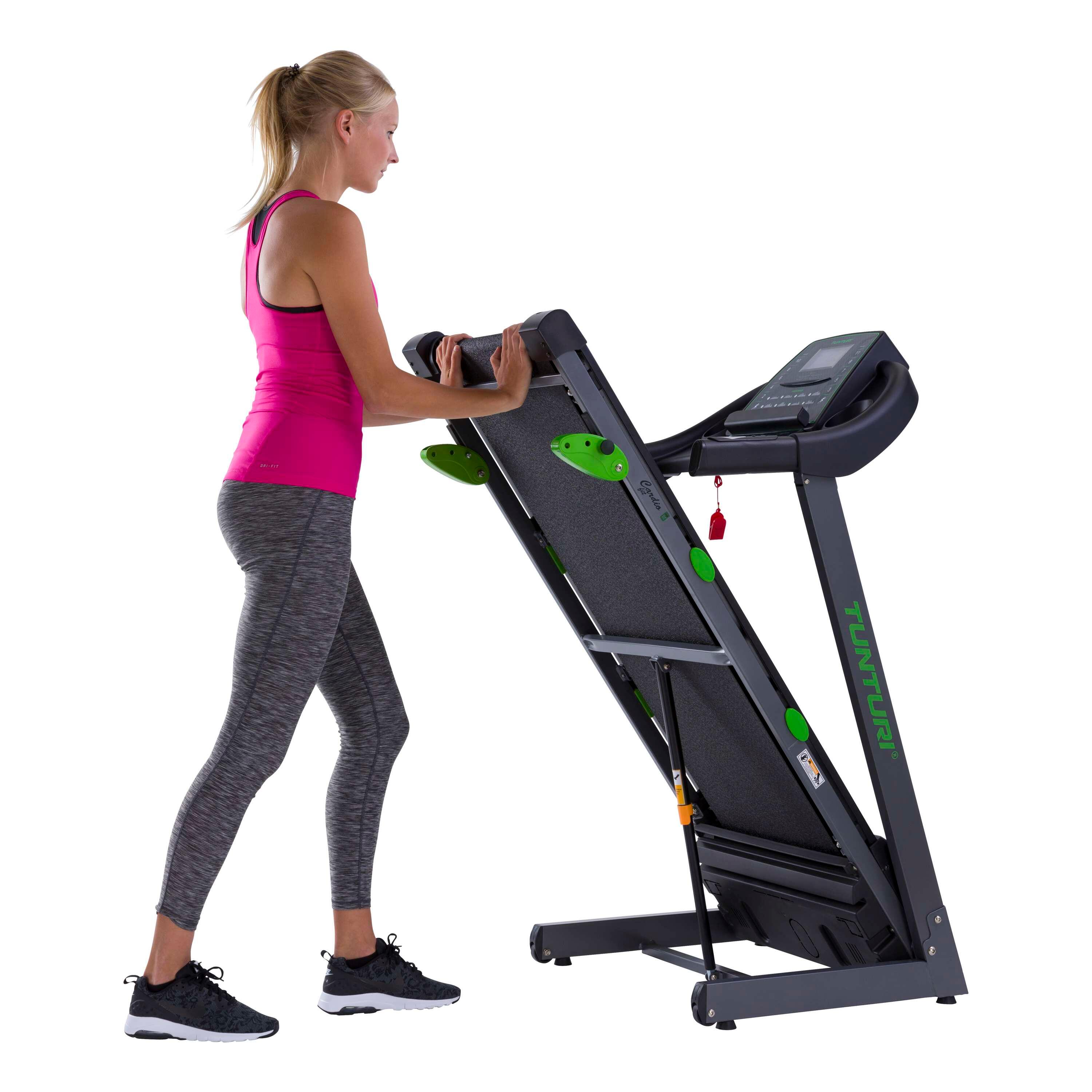 Loopband - Inklapbaar - 12 traingsprogramma's - 0,8 - 12,0 km/u - Cardio Fit T30 5/8
