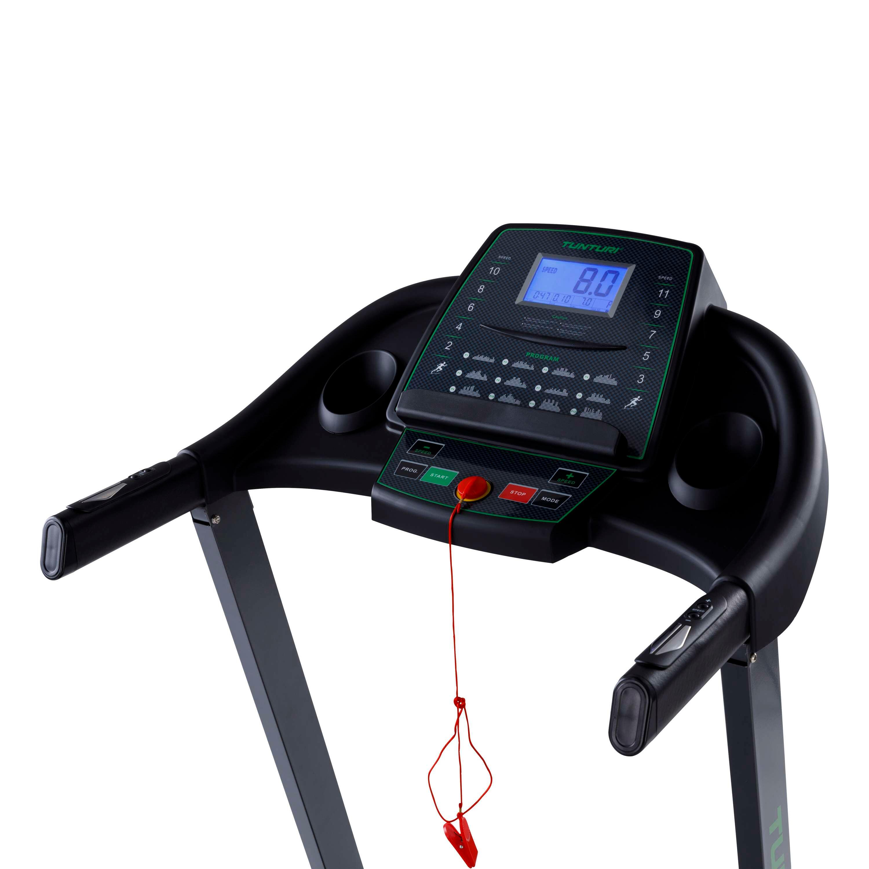 Loopband - Inklapbaar - 12 traingsprogramma's - 0,8 - 12,0 km/u - Cardio Fit T30 3/8