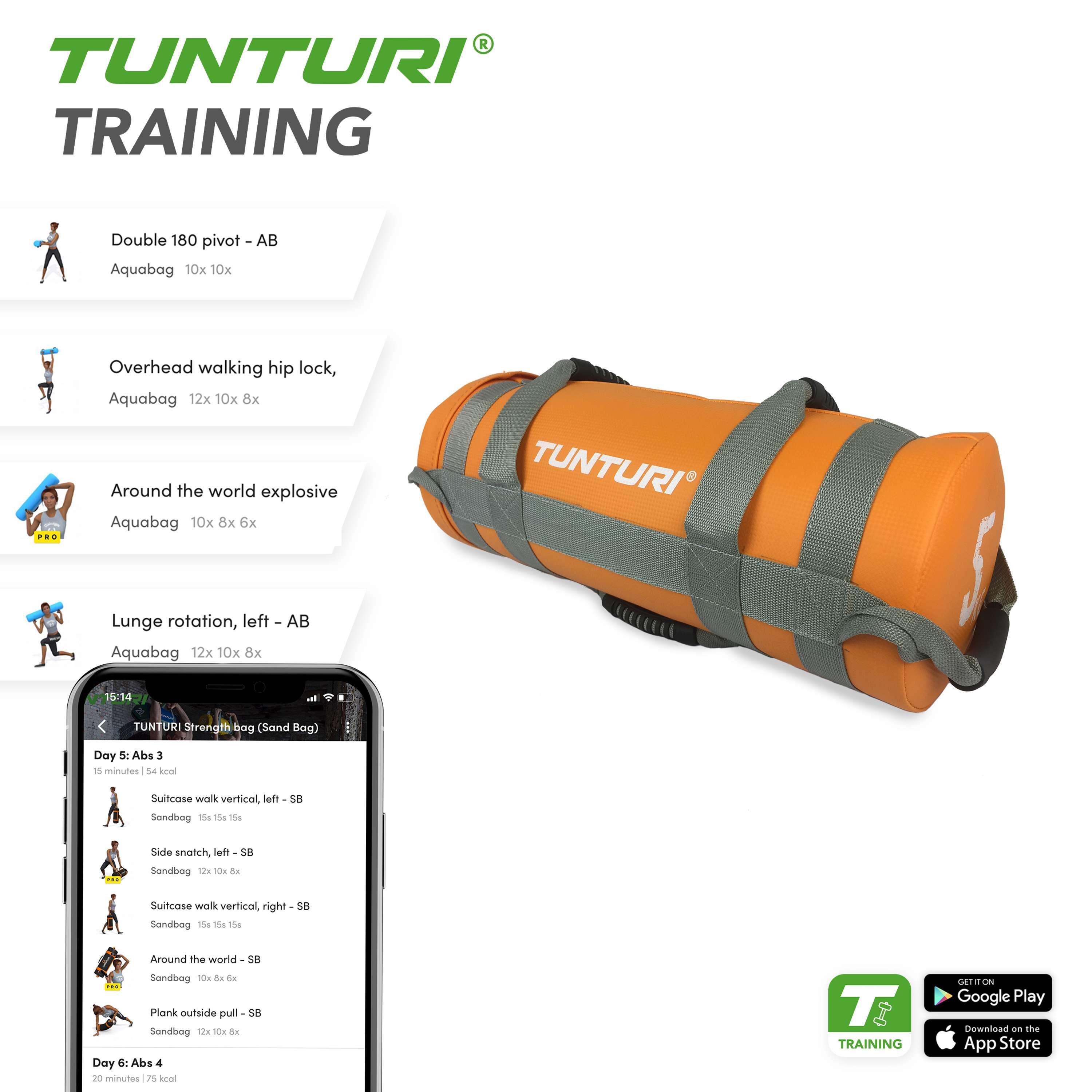 Power Bag - Fitnesssack mit 4 Griffen - Sandsack für Krafttraining 4/7