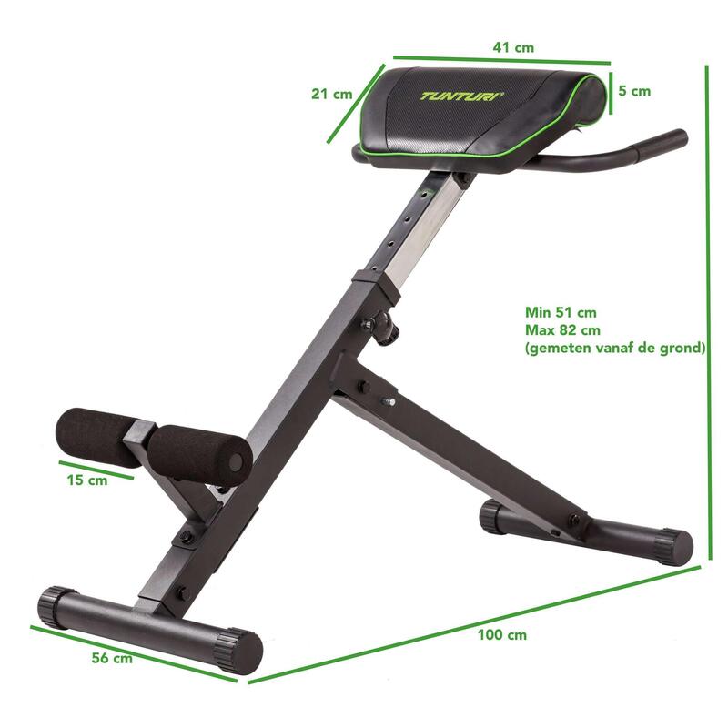 CT40 Banc de Musculation Abdos/Lombaires