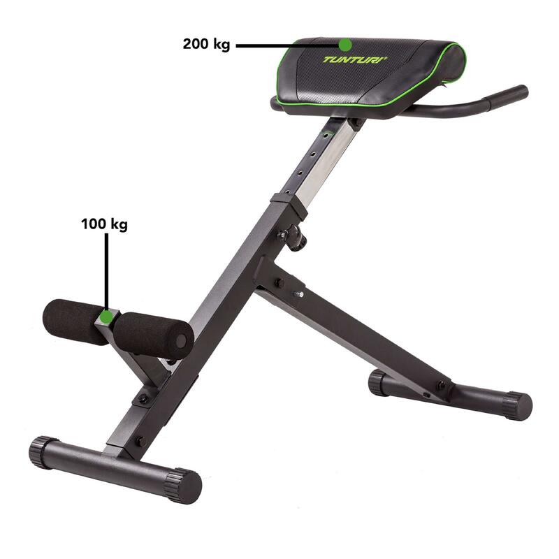 Fitnessbank - Core trainer - Buikspierbank - Rugtrainer - Opklapbaar - CT40