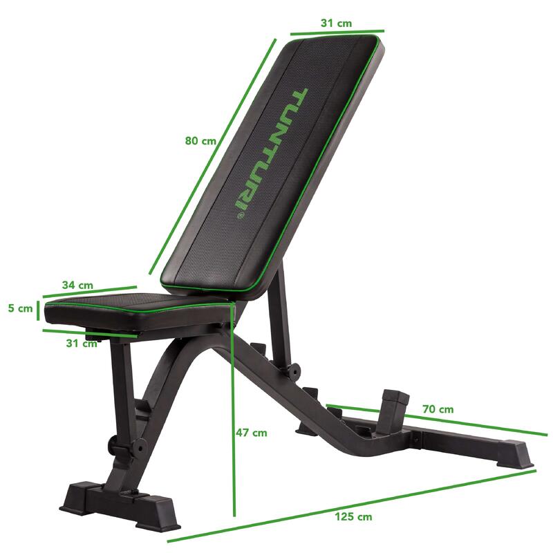 Ławka do ćwiczeń treningowa TUNTURI UTILITY BENCH UB40