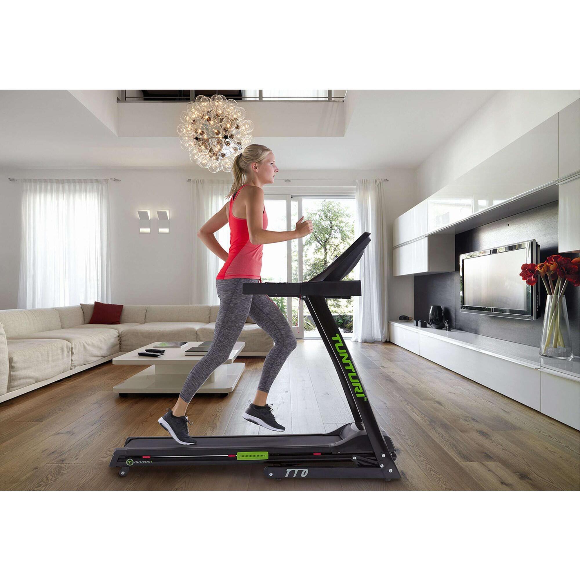 CINTA DE CORRER PLEGABLE T10 COMPETENCE TUNTURI 2/7
