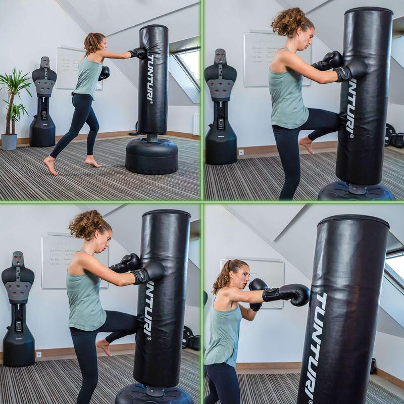 Sac de boxe sur pied - Poteau de boxe sur pied - Hauteur 180 cm