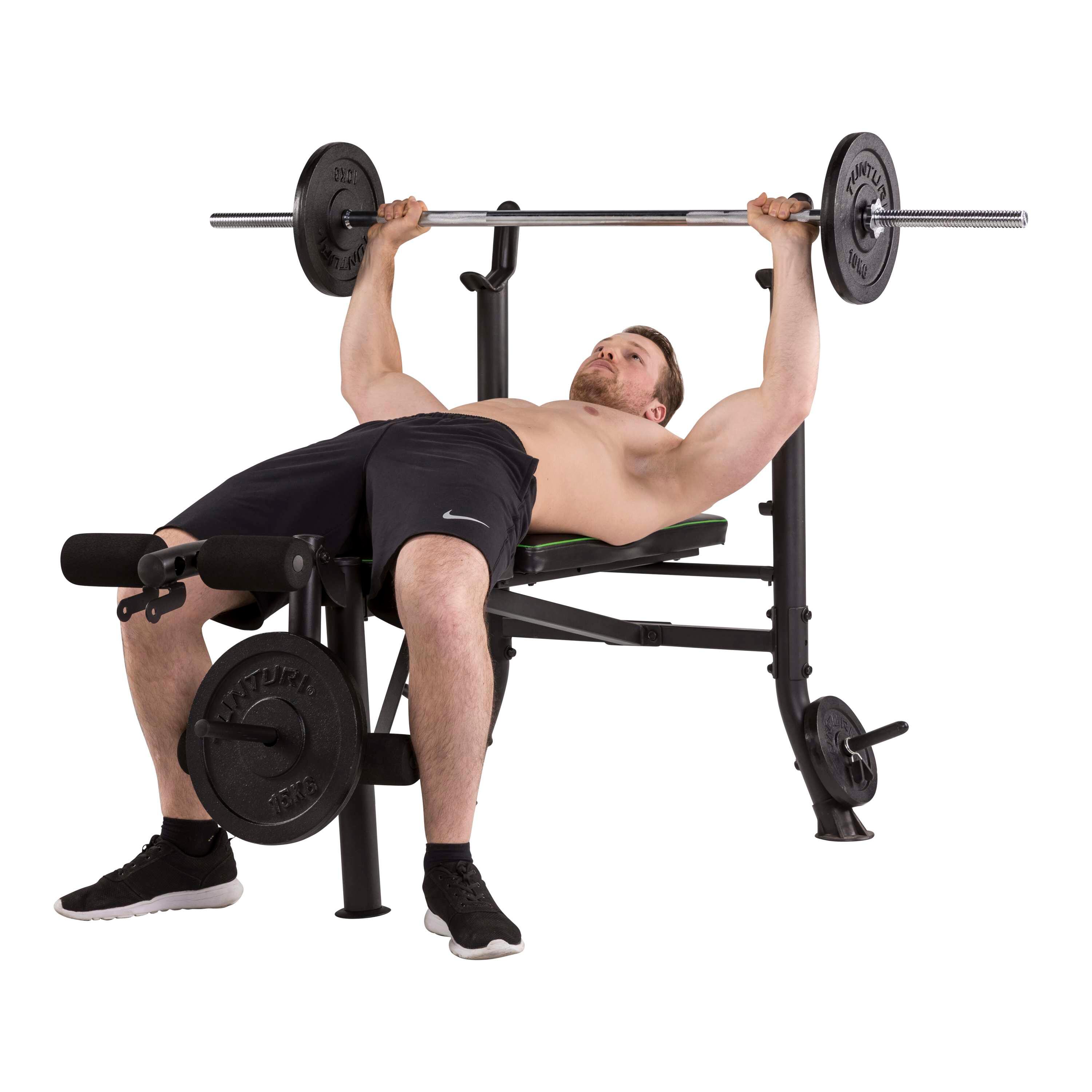 Halterbank - Fitnessbank - Trainingsbank - Bankdrukbank - Bicep curl - WB40 6/8