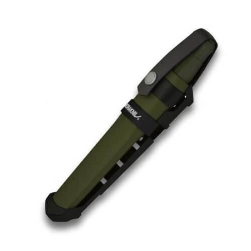 Couteau de survie Kansbol Multi Mount - compatible avec MOLLE - Vert