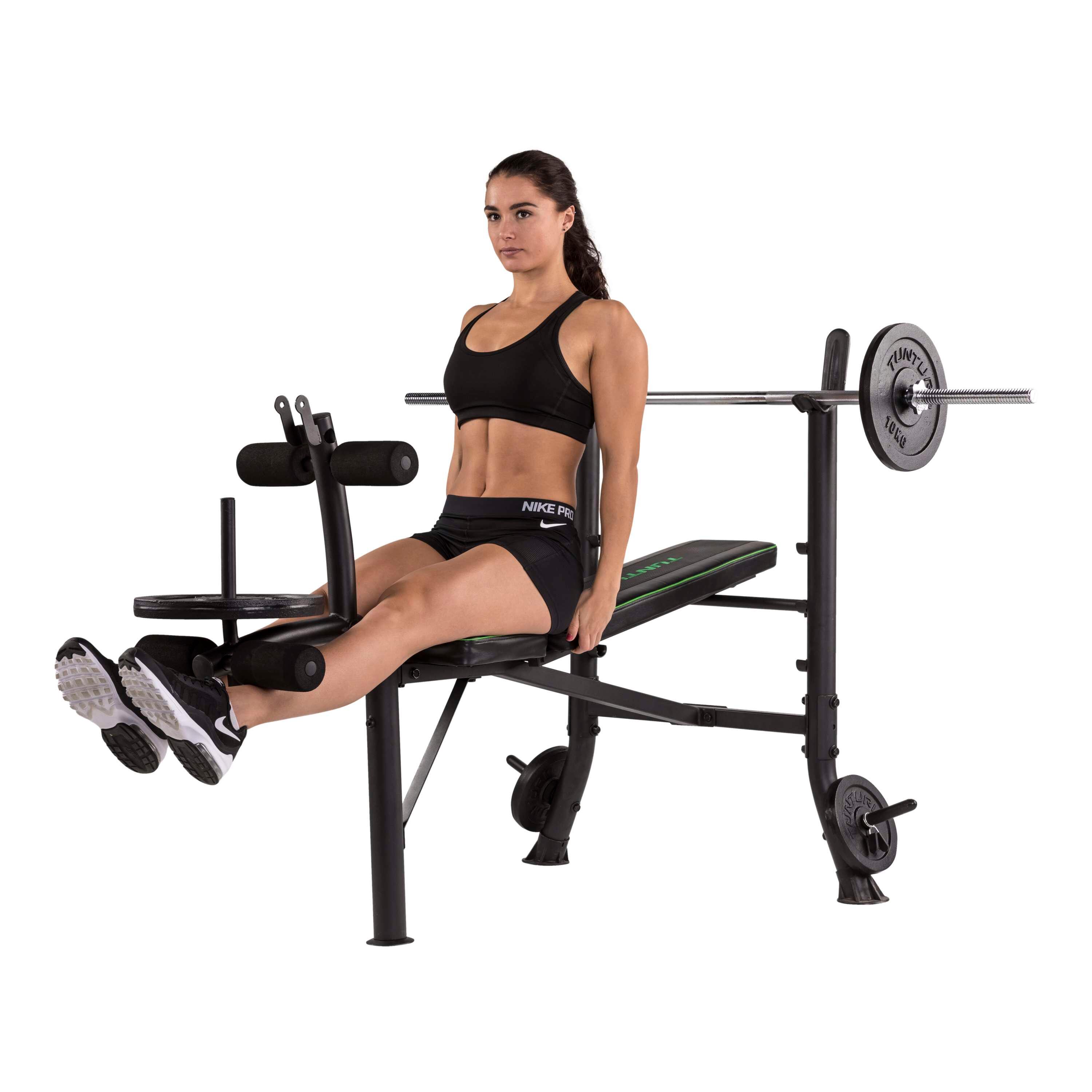 Halterbank - Fitnessbank - Trainingsbank - Bankdrukbank - Bicep curl - WB40 7/8