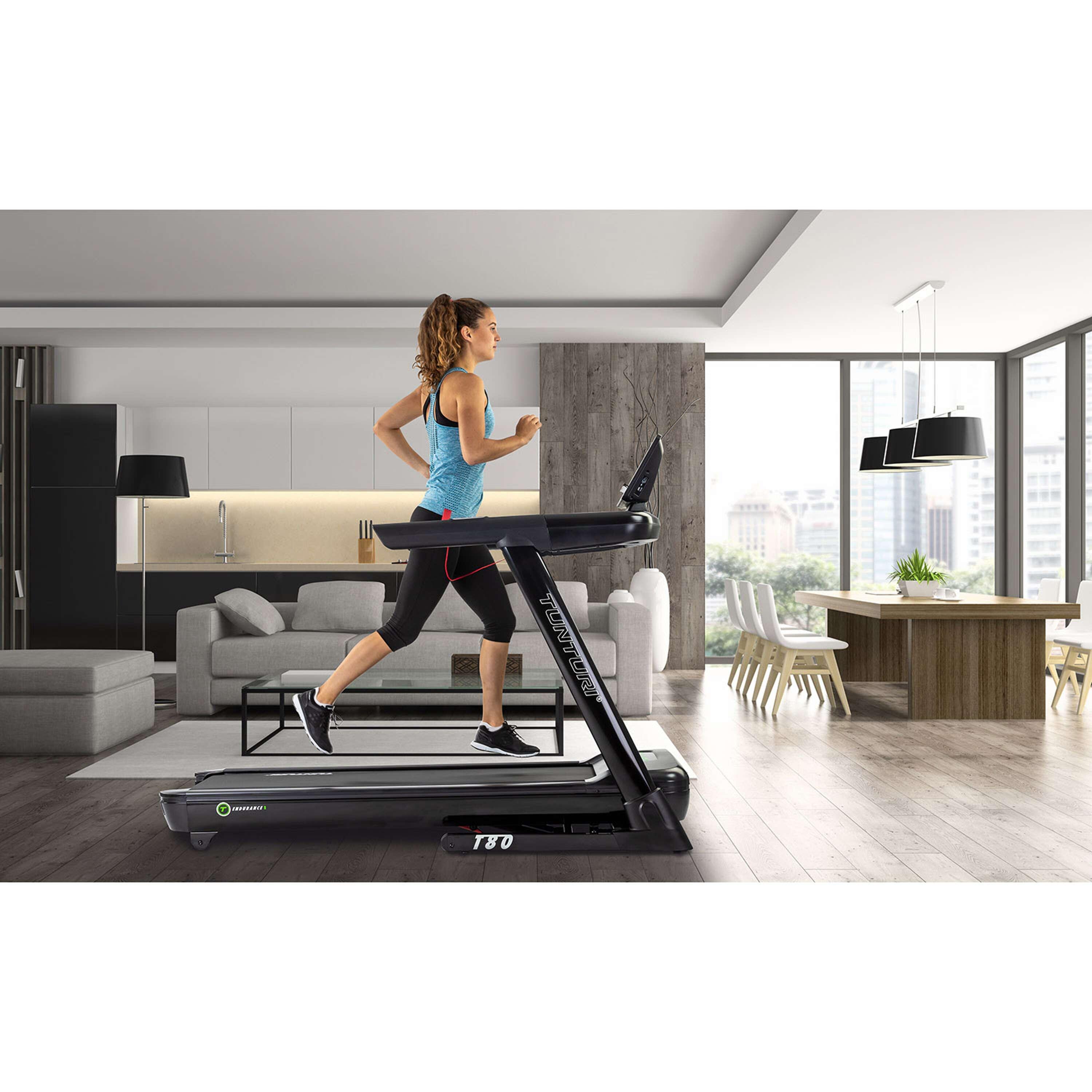 Tunturi Laufband Endurance T80 Schwarz 3/7