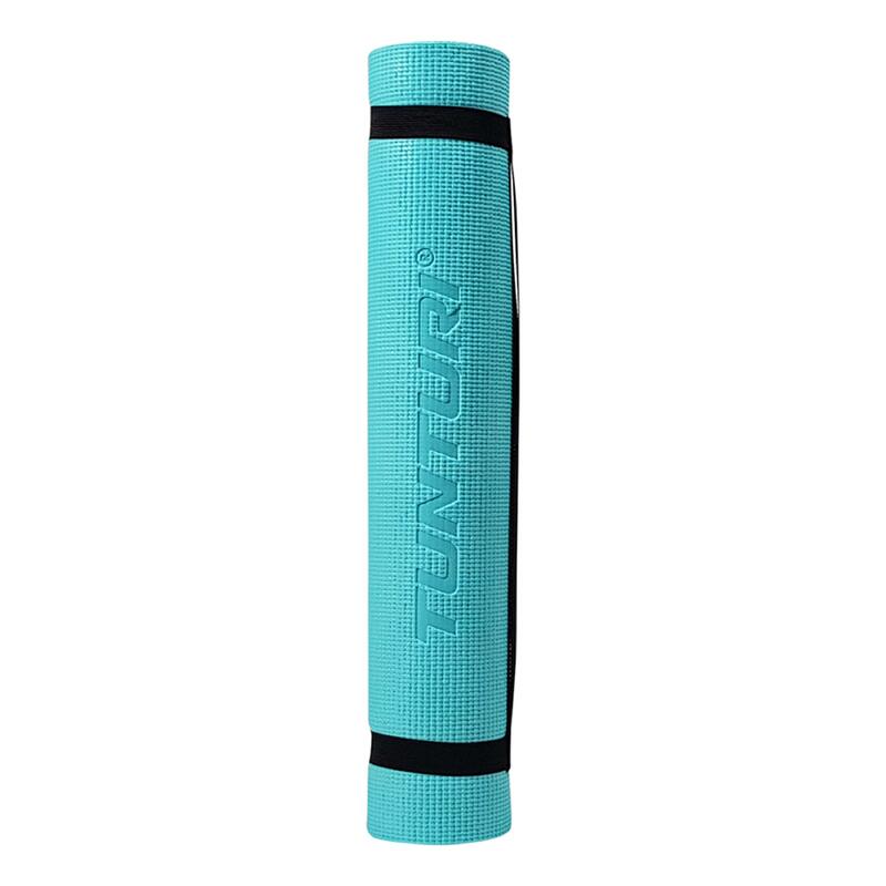 Tunturi PVC Yoga Mat 4mm Azul Turquesa