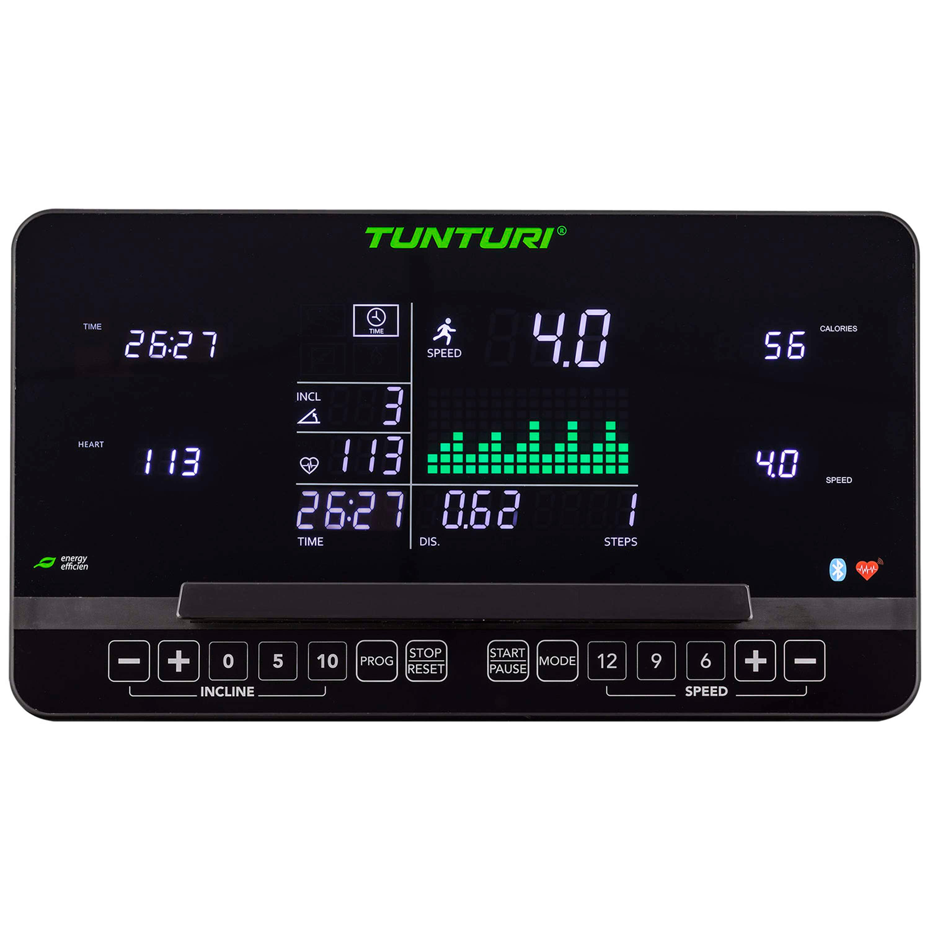 Tunturi Laufband Endurance T80 Schwarz 2/7