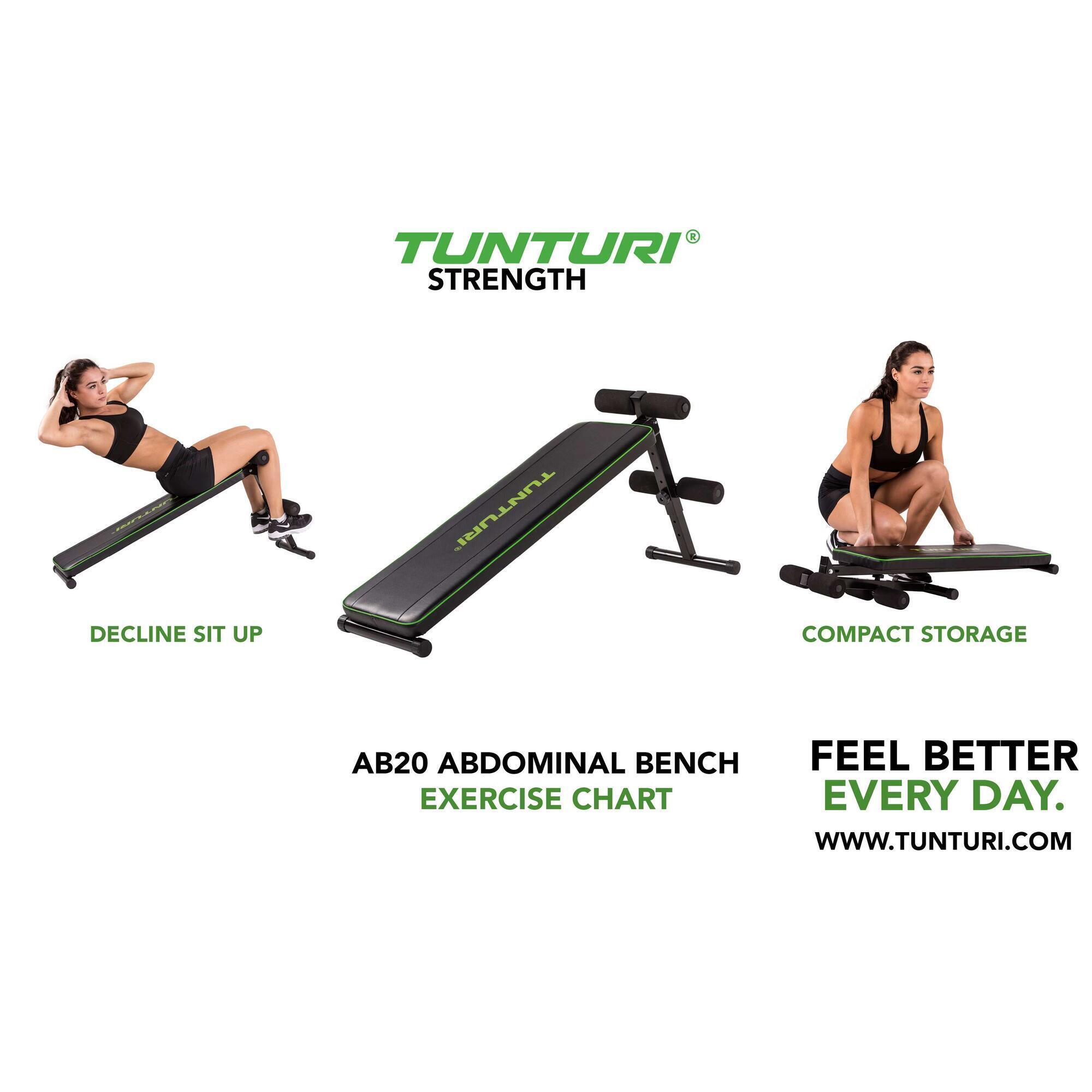 Tunturi AB20 Panca addominale Sit-Up