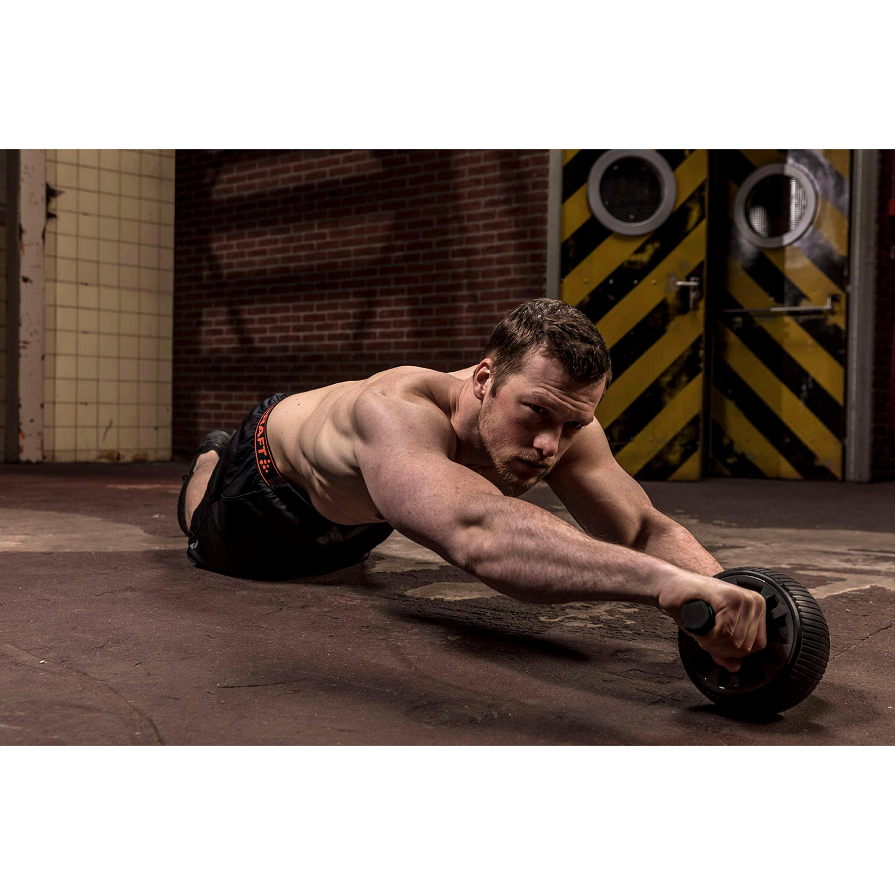 Rueda para Abdominales Entrenador Plástico Tunturi 2/7