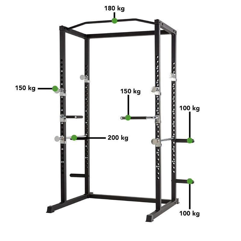 Rack d'entraînement de cross WT60 Rack à squat