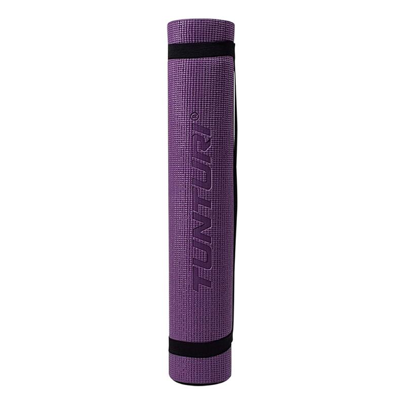 Mata fitness do jogi Tunturi PVC, fioletowa