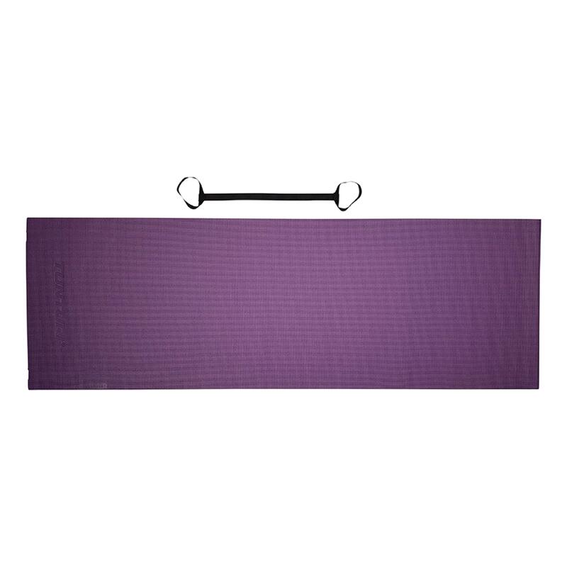 Tunturi PVC Yogamatte Rutschfest 4 mm Violett