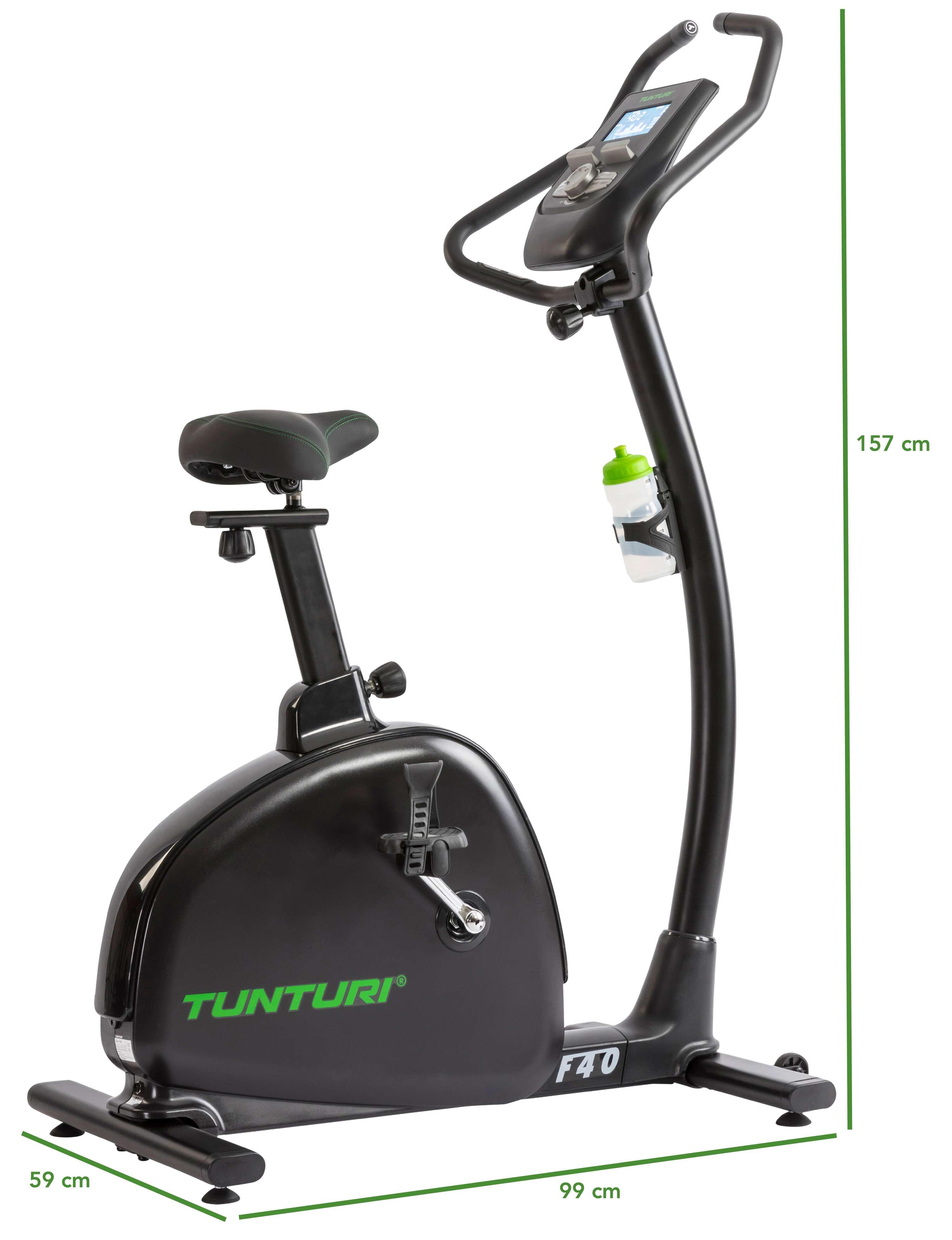 Tunturi Heimtrainer Fahrrad Bike Competence F40 Schwarz 6/7