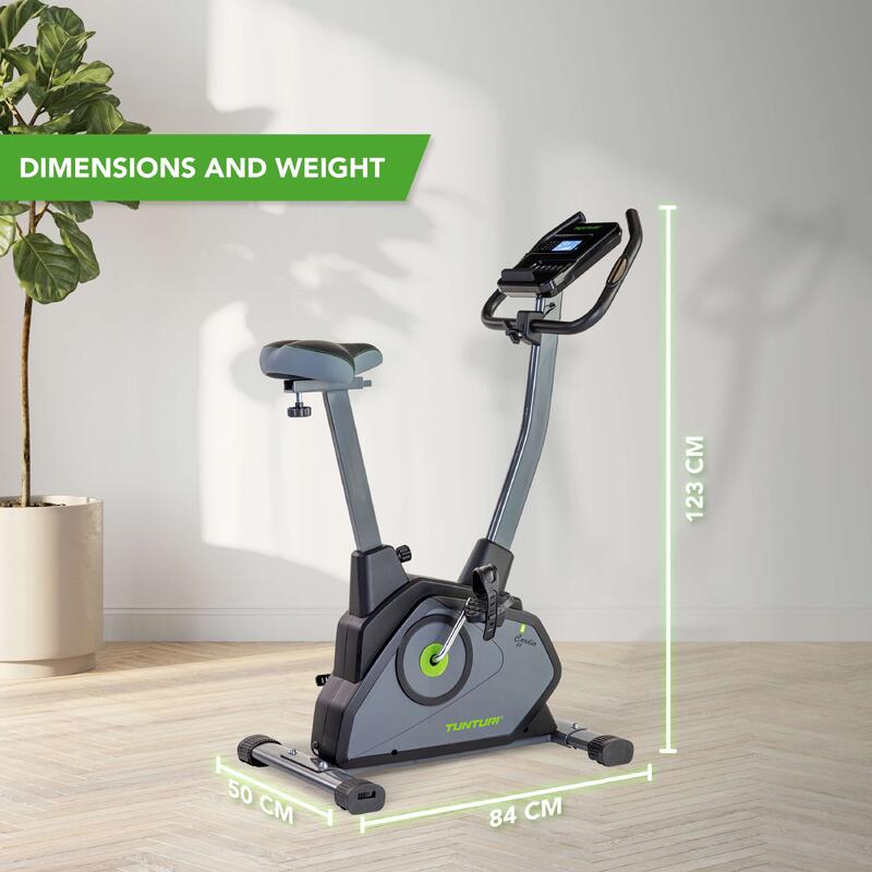 Hometrainer - Ergometer - 12 trainingsprogramma's - Cardio Fit E35